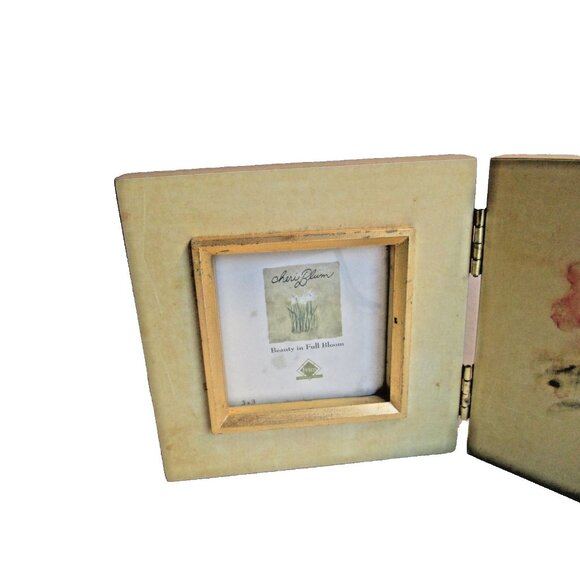*Cheri Blum FETCO Cottage Chic 2 Panel Photo Frame - Hinged Table Top - Picture 4 of 5